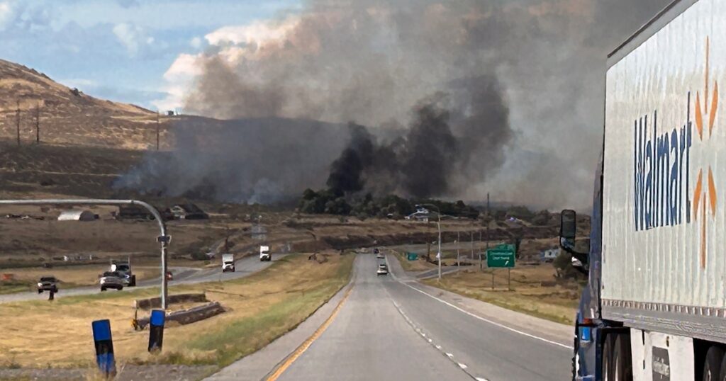 Evacuations underway as Harley Fire breaks out near Garland