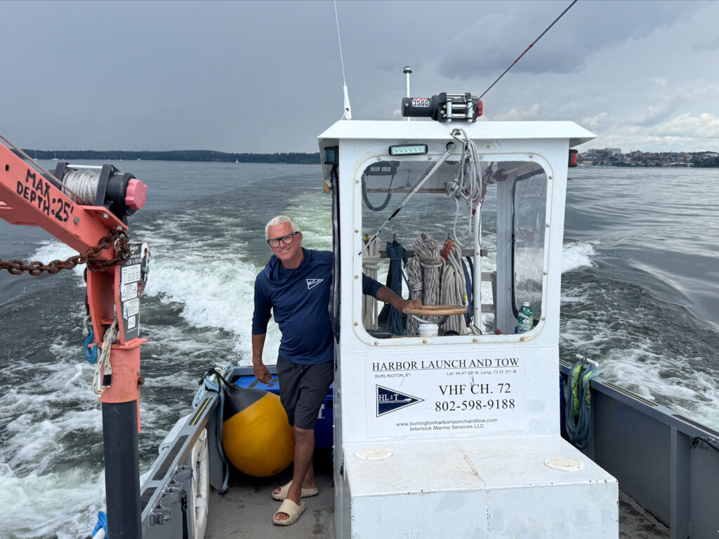 Boating With Michael Hendrickson of Burlington Harbor Launch and Tow