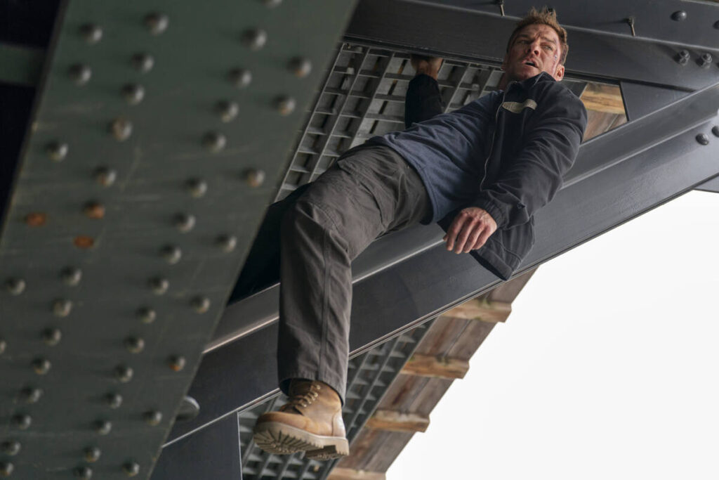 Alan Ritchson as Jack Reacher in “Reacher” Season 4. (Jessica Kourkounis/Prime Vi ...