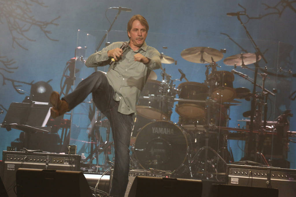 Comedian Jeff Foxworthy performs at "1 Night. 1 Place. 1 Time.: A Heroes and Friends Tribu ...