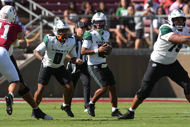GAME DAY BLOG: Hawaii trails Stanford in the second half