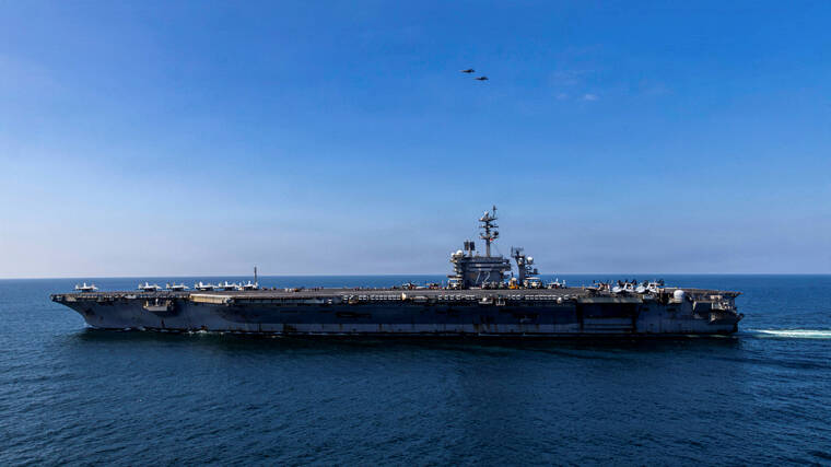 Hegseth defends Navy carrier conditions after reports