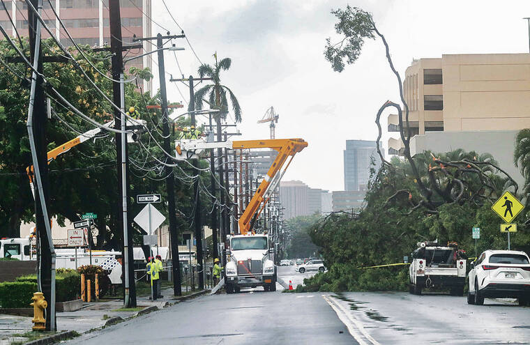Hurricane Lala leaves Hawaii without electricity