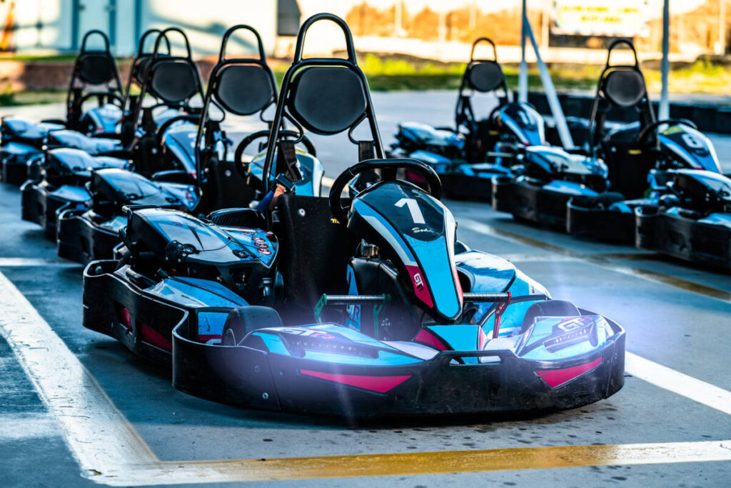 For adults, Las Vegas Mini Grand Prix offers high-performance karts capable of reaching 47 mph ...