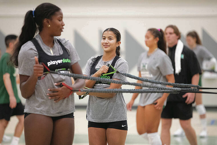 Picking the Wahine volleyball team captains was easy for coach Walker