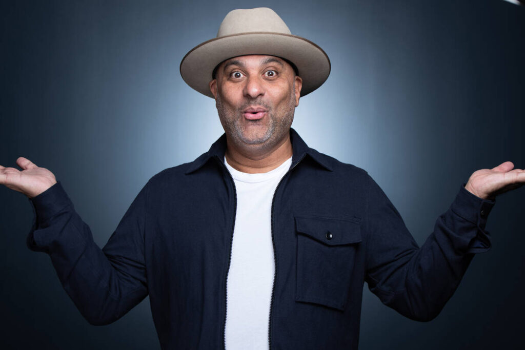 Russell Peters headlines Encore Theater at Wynn Las Vegas on Saturday, June 28, 2025. (AEG Pres ...