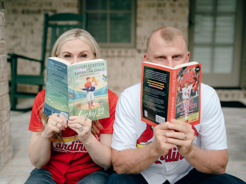 Ashley and David Eckstein do a his-and-hers book release Tuesday