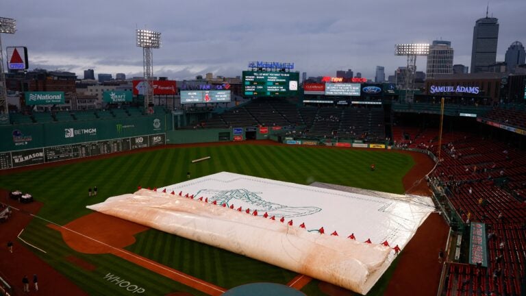 Red Sox-Royals series finale Sunday pushed back to 3:05 p.m. because of forecast for rain