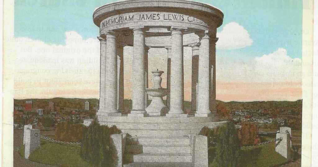 Lost Huntington: The Caldwell Memorial