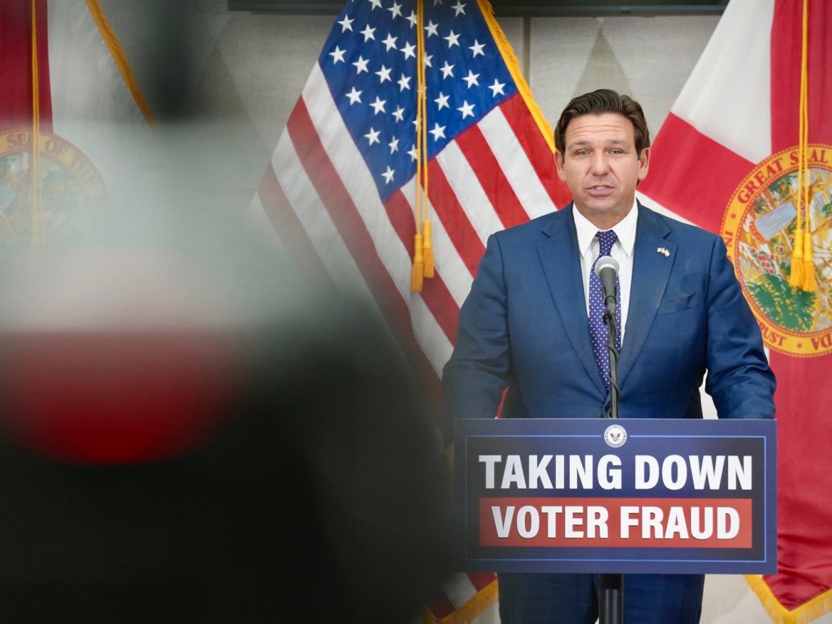 ‘Reeks of voter intimidation’: DeSantis says he found 20 people who committed voter fraud