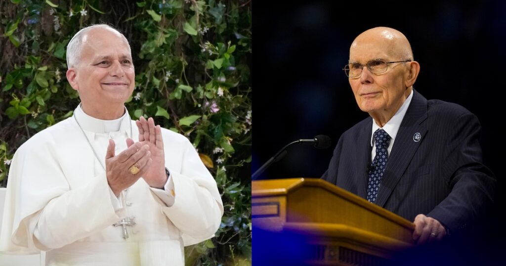 The world needs the messages of the Catholic pope and the LDS prophet, says commentator