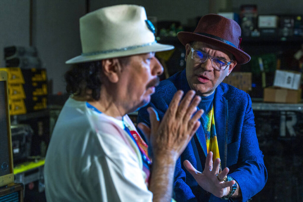 Carlos Santana has just released his latest album, "Sentient," and has added dates at ...