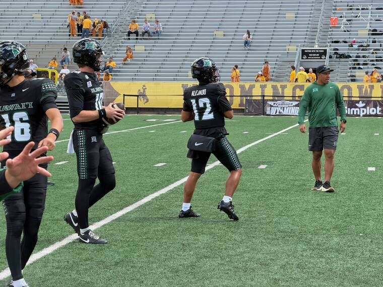 GAME DAY BLOG: Hawaii travels to play Wyoming