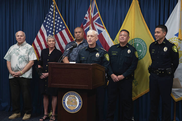 Honolulu Police Chief Lazar names permanent HPD deputy chiefs