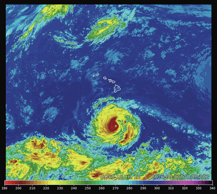 Hurricane Lowell expected to take a turn north toward Hawaii