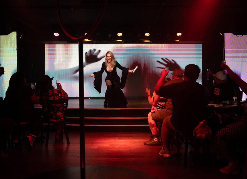 A shot of "Haunted Brunch," among the new shows at the Rio. (Ivory Star Productions)