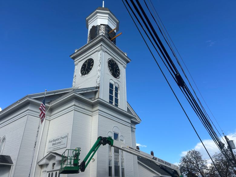 Bath church raising funds to restore rotting 19th-century steeple