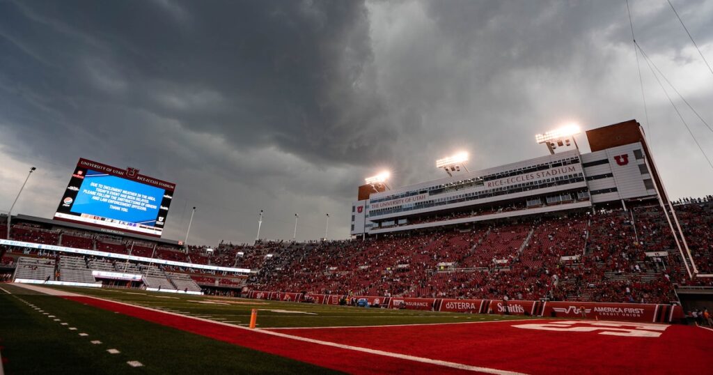 Utah-Kansas kickoff moved up due to potential stormy weather