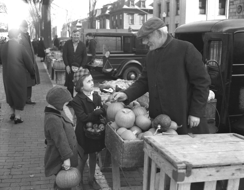Historical photos show Halloween pumpkins from the 1930s to the ’50s