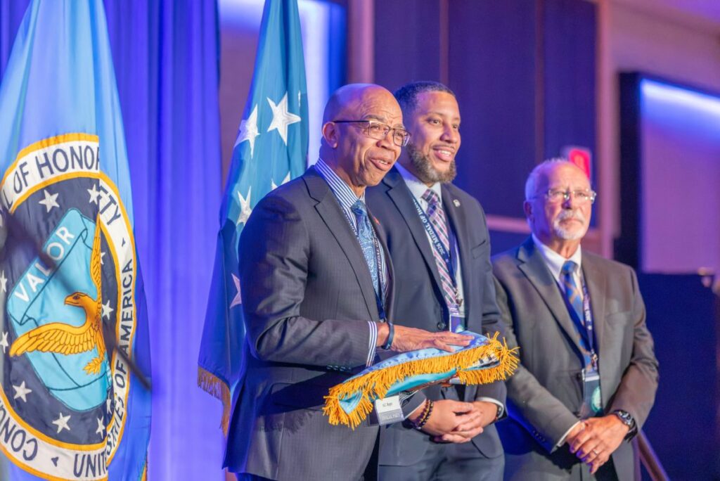 Birmingham recieves Medal of Honor Society Convention flag as 2027 Host City