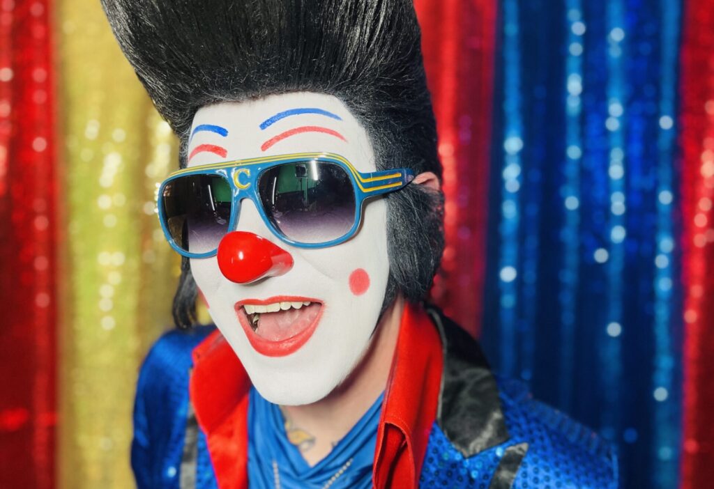All hail the king! Clownvis Presley comes to Orlando