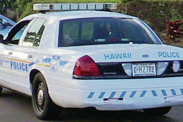 Hawaii island officer fatally shoots rock-throwing theft suspect
