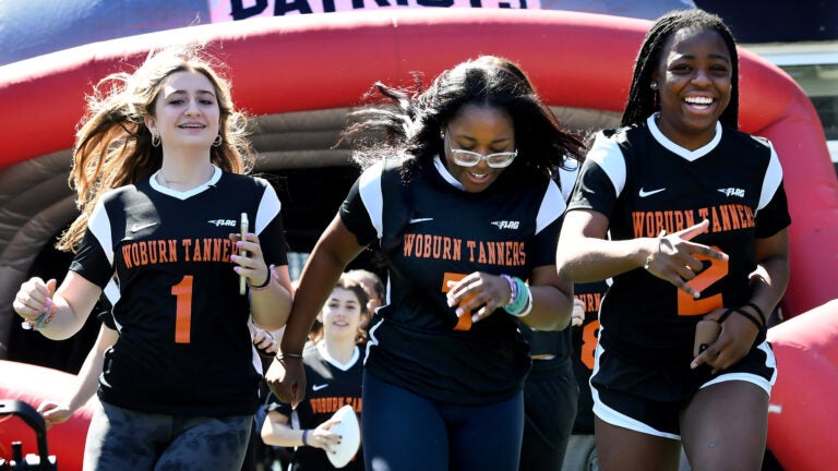 Healey urges MIAA to make girls flag football official varsity sport