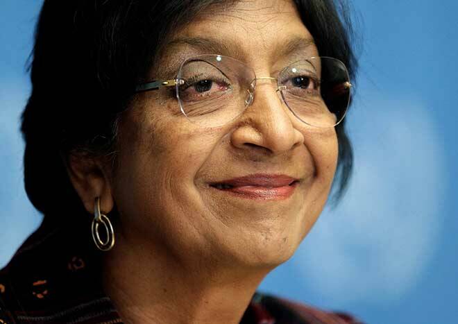 Human rights lawyer Navi Pillay awarded Nobel Peace Prize