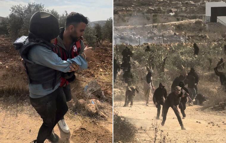 Israeli settlers attack U.S. journalist in West Bank