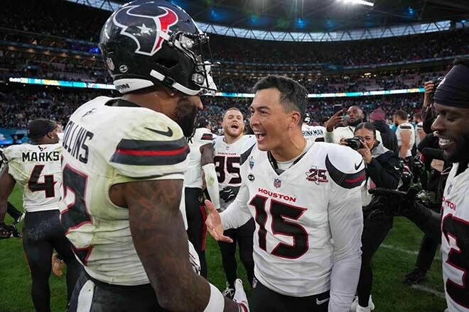 Ka’imi Fairbairn kicks Texans past Jaguars in London