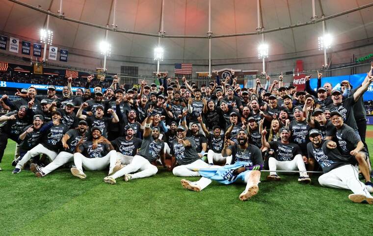 Two-run homers send Rays to World Series with Game 6 win