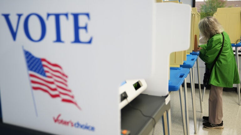 Voters favor Dems on key issues but lack faith in either party: AP-NORC poll